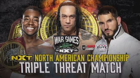 Nxt Takeover Wargames Results North American Championship Match