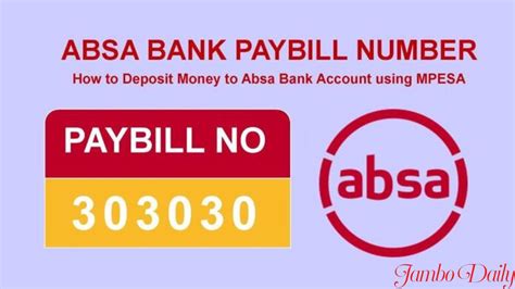 How To Transfer Money From M Pesa To Absa Bank Account