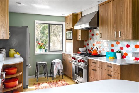 Edmonds Kitchen Remodel Midcentury Kitchen Seattle By Blox