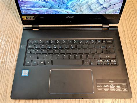 Acer Swift 7 2018 Review This Spectacularly Thin And Light PC Is A