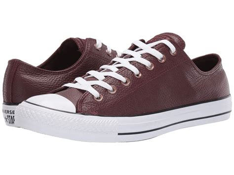 Converse Chuck Taylor All Star Leather - Ox in Brown - Lyst