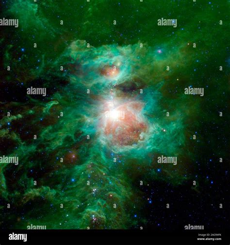 Orion Nebula Wise Infrared Image The Orion Nebula Is An Vast Cloud Of