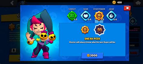 Chester sneak peak rework idea : r/Brawlstars