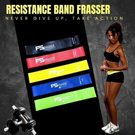 Jual Frasser Tali Resistance Loop Bands Set Isi Pcs Elastis Fitness