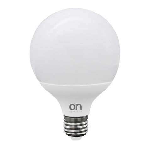 Lampadina Led Smd E Globo Opaco Luce Calda W Lm Equiv