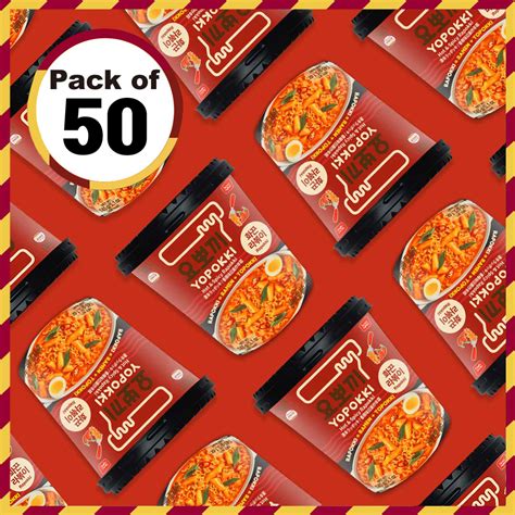 Get Hot Spicy Rabokki Cup Ramen Noodle Tteokbokki Ea Stock Us