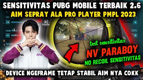 Code Sensitivitas Pubg Mobile No Recoil No Gyro Gyro Scope On Youtube