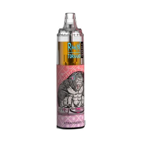 RandM Tornado 7000 Puff Strawberry Ice Total Vape