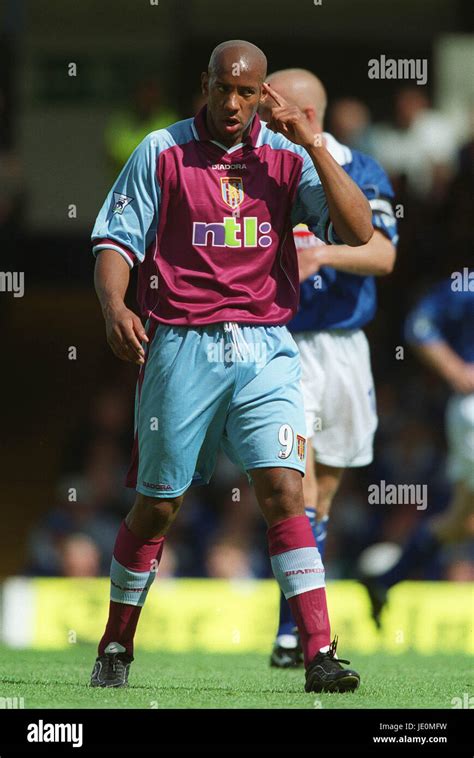 DION DUBLIN ASTON VILLA FC FILBERT STREET LEICESTER ENGLAND 19 August ...