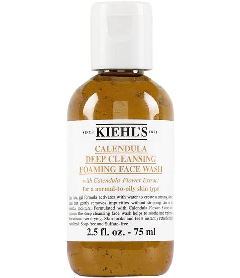 Kiehls Since 1851 Calendula Deep Cleansing Foaming Face Wash 25 Oz