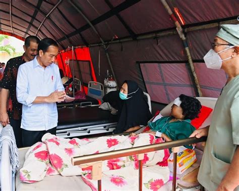 Sekretariat Kabinet On Twitter President Jokowi Visits Quake Victims