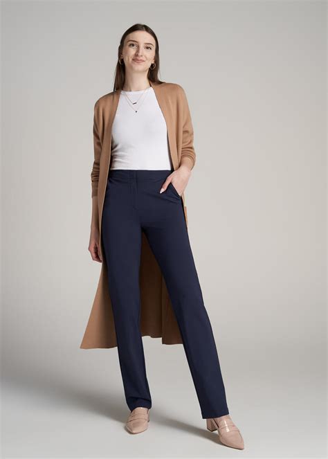 Women S Tall Straight Leg Dress Pants American Tall