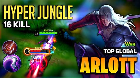 Hyper Jungle Arlott Best Build Arlott Gameplay Top Global By