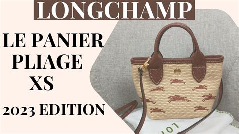 UNBOXING LONGCHAMP LE PANIER PLIAGE XS 2023 EDITION EN FR VIDEO