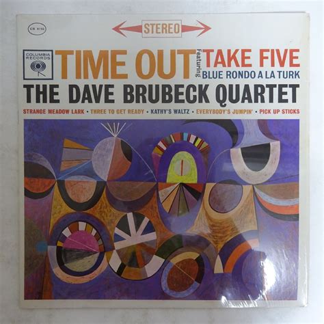 【やや傷や汚れあり】11173445【us盤columbiaシュリンク】the Dave Brubeck Quartet Time