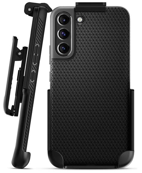 Encased Belt Clip Holster For Spigen Liquid Air Armor Case Galaxy S22