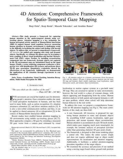 Pdf 4d Attention Comprehensive Framework For Spatio Temporal 4d