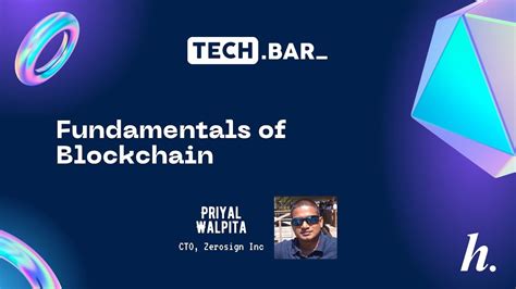 Fundamentals Of Blockchain An Introduction Priyal Walpita Hatch