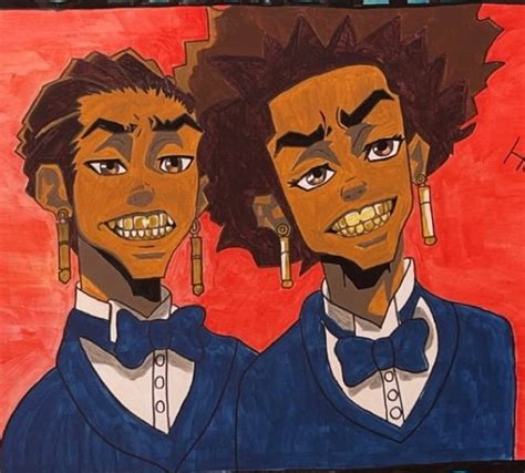 Adult Riley And Huey From The Boondocks Etsy