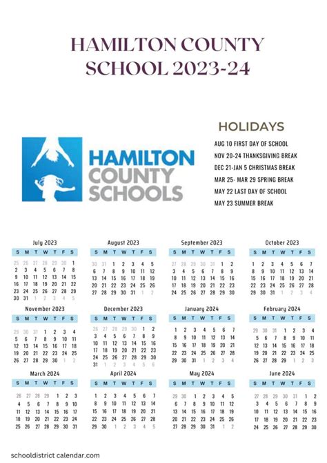 Hamilton High School Calendar 2024 - Jorry Prudence