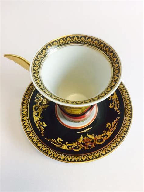 Rosenthal Versace Ikarus Medusa Tall Cup And Saucer