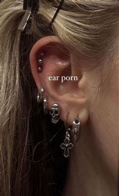 Idee Su Ear Piercings Nel Orecchini Piercing Gioielli