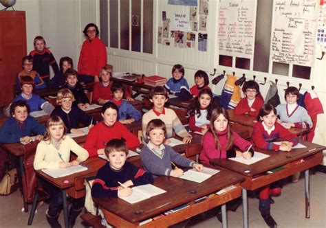 Photo De Classe Cm1 Cm2 De 1984 Ecole Primaire Publique Copains Davant