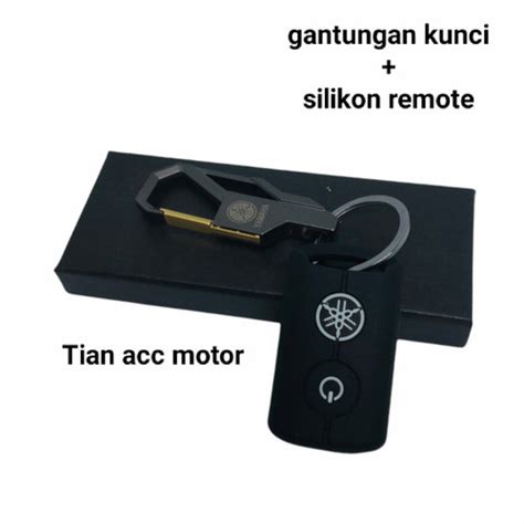 Jual Gantungan Kunci Keyles Yamaha Silikon Sarung Remote FAZZIO