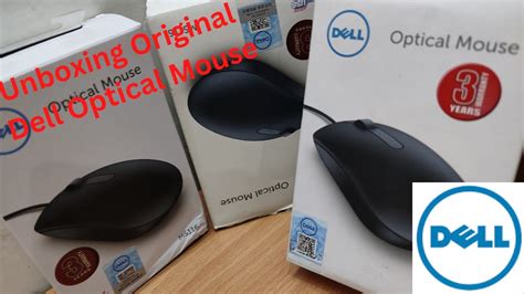 Dell Ms116 Wired Optical Mouse Unboxing Dell Mouse Unboxing And Review Dellmouse Dell Youtube