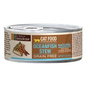 Simply Nourish Wet Cat Food Grain Free Oceanfish Stew | Review & Rating ...