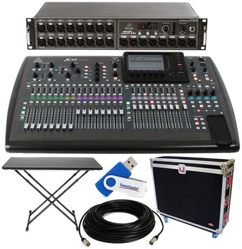 Behringer X32 32 Channel Digital Mixer Package W Tour Hard Case And