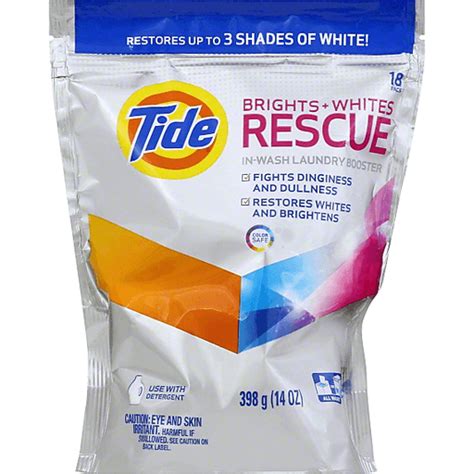 Tide Laundry Booster In Wash Brights Whites Rescue Pods Phelps