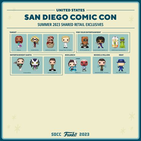 Funko Finderz On Twitter Sdcc Funko Shared Retailer Guides Sdcc