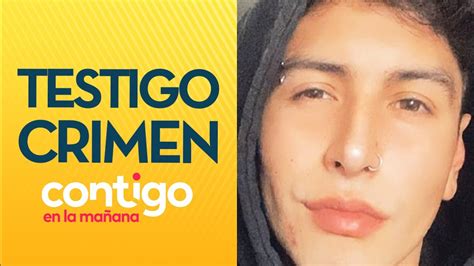 BuscÓ A Diego Habló Testigo De Crimen De Joven Dj En Concepción Contigo En La Mañana Youtube