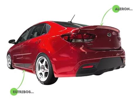 Kit Deportivo Para Kia Rio Sedan 2018 2020 De Air Design Meses Sin