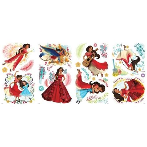 ROOMMATES Stickers DISNEY PRINCESS PRINCESS ELENA Repositionnables 4