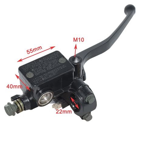 Motorcycle Brake Clutch Master Cylinder Reservoir Pump Lever Hydraulic