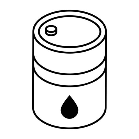 Easy To Use Isometric Icon Of Oil Can 19198634 Vector Art At Vecteezy