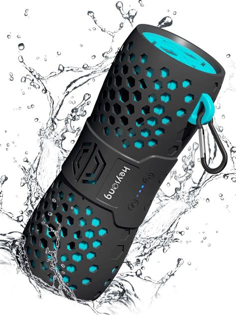 Heysong Bluetooth Box Musikbox Bluetooth Lautsprecher Mit Ipx7 Wasserschutz Stereo Sound