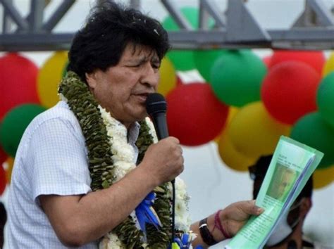 Evo Morales Denuncia Un Intento De Asesinato Dispararon 14 Veces A Su