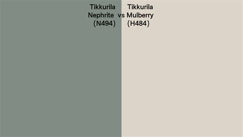 Tikkurila N Nephrite Vs H Mulberry Side By Side Comparison