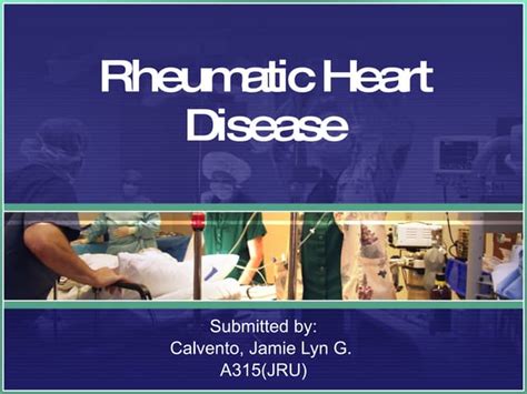 Rheumatic Heart Disease Ppt