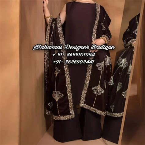 Latest Suit Embroidery Design Maharani Designer Boutique