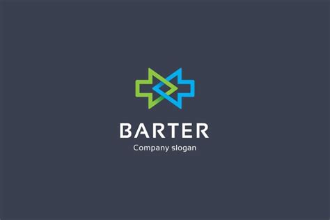 Barter Logo Template - Vector Design