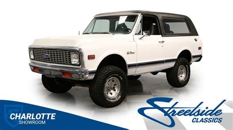 1972 Chevrolet Blazer Classic Cars For Sale Streetside Classics