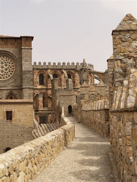 Ávila Muralla De Ávila Y Catedral Manolo Blanco Flickr