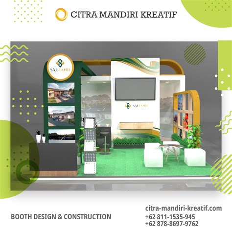 Detail Desain Booth Pameran Koleksi Nomer 12