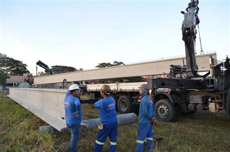 Tubar O Recebe Primeiras Vigas Para Constru O De Nova Ponte Portal