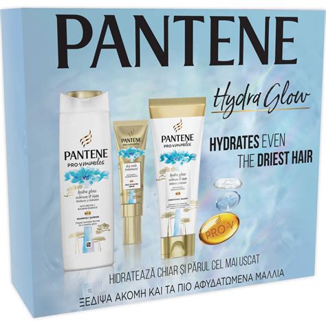 Set Cadou Pantene Pro V Miracles Hydra Glow Carrefour Romania