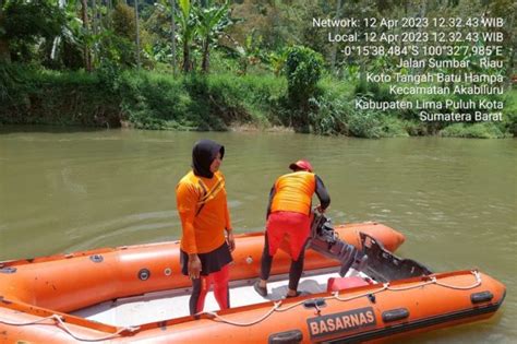 Seorang Pemuda Dilaporkan Hanyut Di Sungai Batang Agam Top Satu